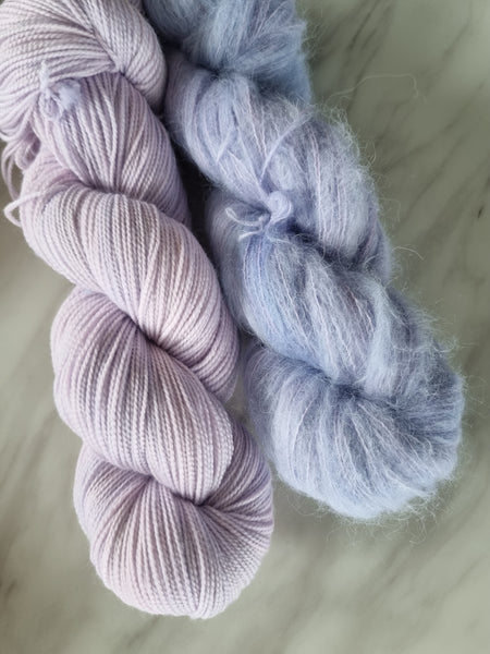 Mauve- Marmalade Twist Sock