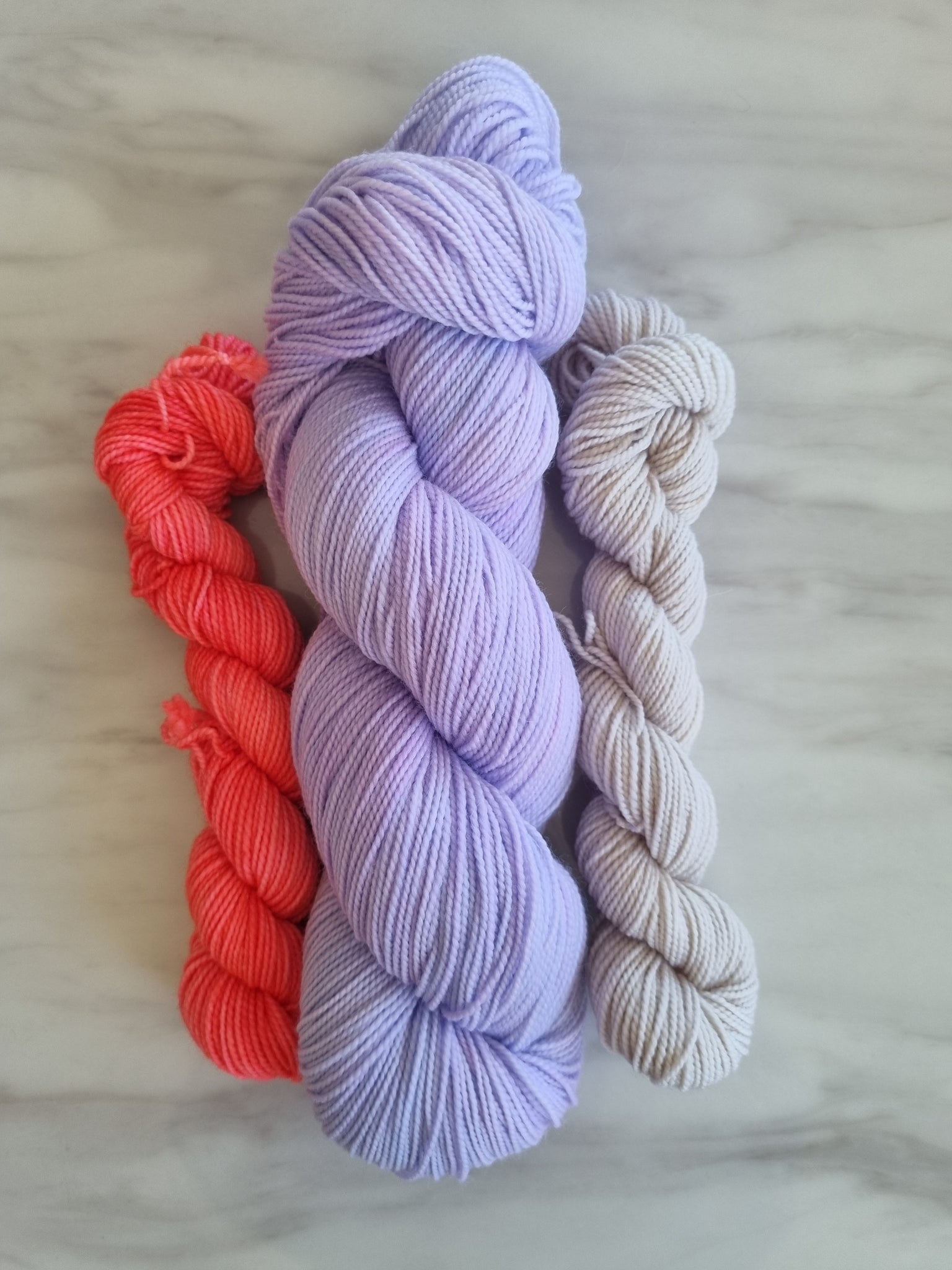 Lilac - Marmalade Twist Sock Set with bonus mini