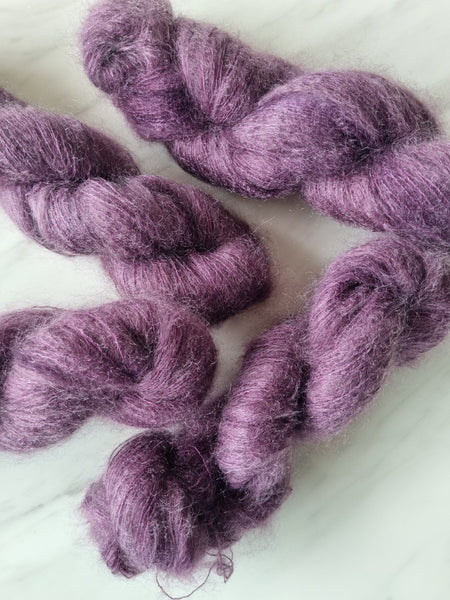 Grape - Mohair/Silk Laceweight